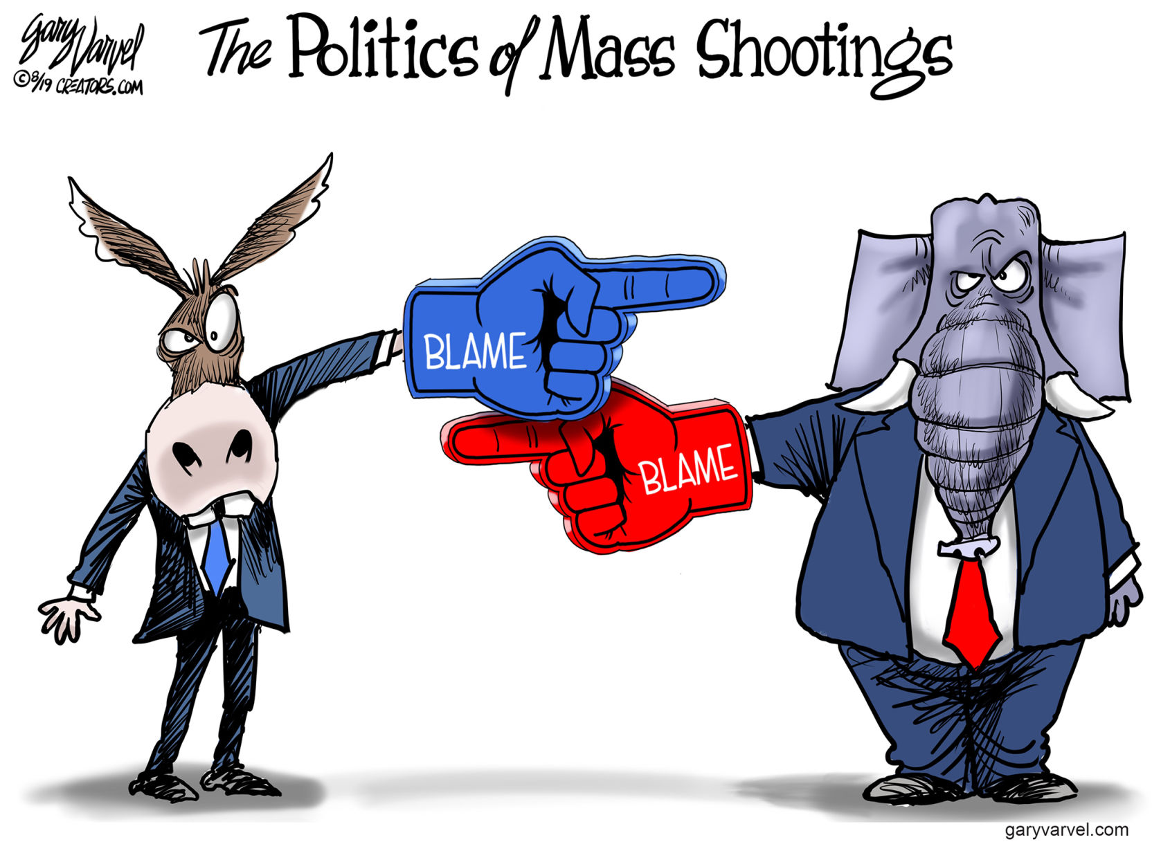 The latest editorial cartoon